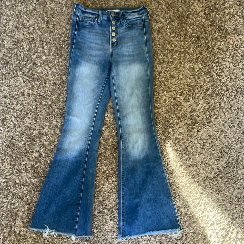 SO Women's Denim Flare Jeans